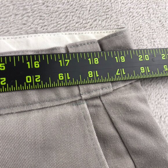 Dickies Mens Work Pants Size 40x30 Khaki Chino Straight Relaxed Tan Workwear - Picture 5 of 14